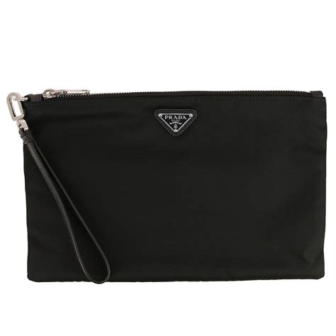 pochette in naylon uomo prada|prada leather handbags.